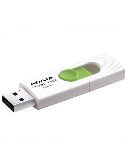 ADATA UV320 USB flash drive 64 GB USB Type-A 3.2 Gen 1 (3.1 Gen 1) Green, White