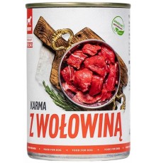 TUF TUF Beef food - Wet dog food - 400 g