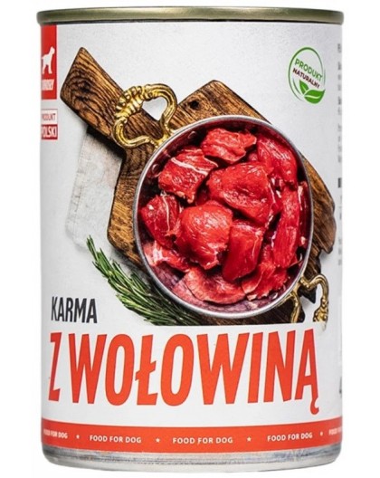 TUF TUF Beef food - Wet dog food - 400 g