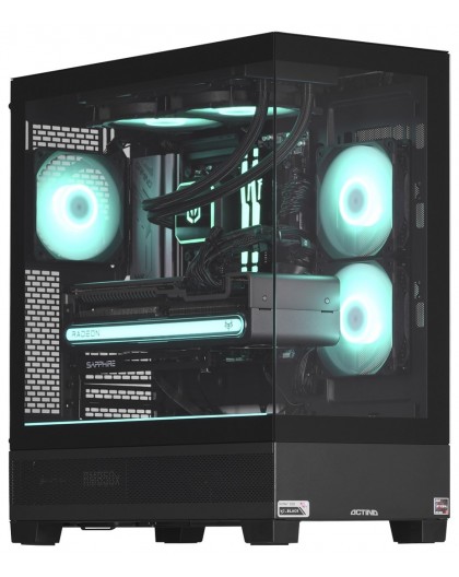 Actina 5901443387107 PC AMD Ryzen™ 7 7800X3D 32 GB DDR5-SDRAM 1 TB SSD AMD Radeon RX 7900 XTX Midi Tower Black
