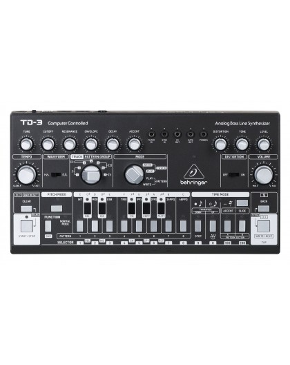 Behringer TD-3-BK Syntezator linii basowej czarny