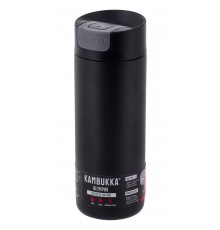 Kambukka Olympus Matte Black - thermal mug, 500 ml