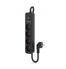 KERG power strip with circuit breaker-4 sockets 16A 5m