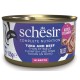SCHESIR in cooking water Tuna with beef and rice - wet cat food - 85 g