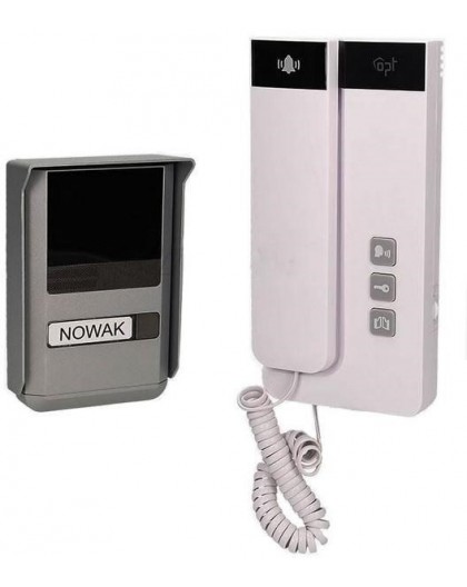 ORNO SINGLE-FAMILY INTERCOM SET 2 - WIRE, SURFACE-MOUNTED, SALEM ...