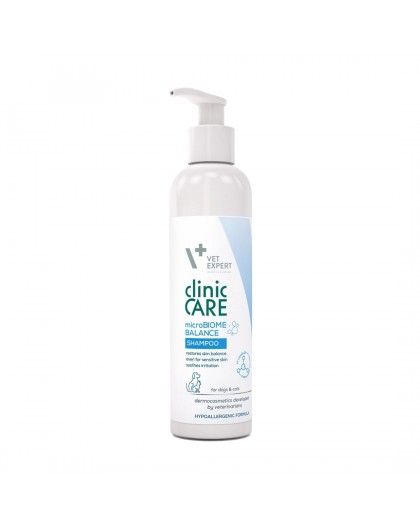 VETEXPERT Clinic Care microBiome Balance - shampoo for dogs and cats - 250 ml