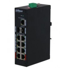 Dahua Technology PFS3211-8GT-120-V2 network switch Unmanaged Gigabit Ethernet (10/100/1000) Power over Ethernet (PoE) Desktop/Wa