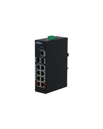 Dahua Technology PFS3211-8GT-120-V2 network switch Unmanaged Gigabit Ethernet (10/100/1000) Power over Ethernet (PoE) Desktop/Wa