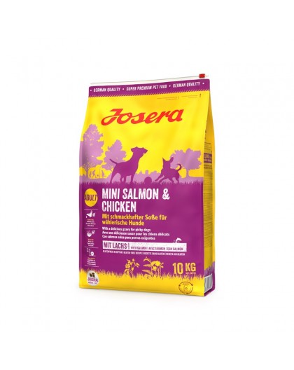 JOSERA Mini Salmon & Chicken - dry dog food - 10kg