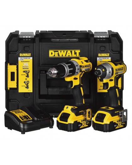 POWER TOOL COMBO KIT DEWALT DCK266P2T (DCD796+DCF887) 2X5,0AH 18V