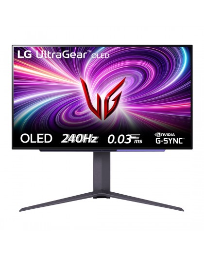 LG 27GS95QE-B computer monitor 67.3 cm (26.5") 2560 x 1440 pixels Quad HD OLED Black
