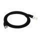 A-LAN KKU5CZA0.5 networking cable Black 0.5 m Cat5e U/UTP (UTP)