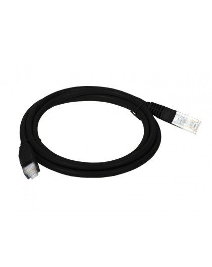 A-LAN KKU5CZA0.5 networking cable Black 0.5 m Cat5e U/UTP (UTP)
