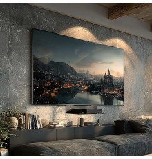 Maclean decoder wall shelf, single, max. 5kg, steel, MC-122