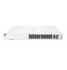 HPE Aruba Networking Инстант Он Коммутатор 20p Gigabit CL4 4p Gigabit CL6 PoE 2p 10GBT 2p SFP+ 370W 1960