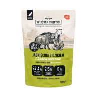 WIEJSKA ZAGRODA Lamb with wild boar - wet dog food - 500g
