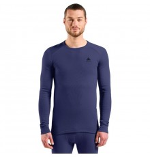 Odlo BL TOP crew neck l/s MERINO 260 long-sleeved thermal underwear, size M, blue