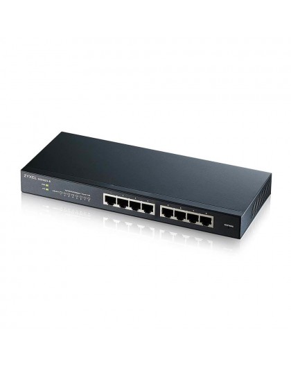 Zyxel GS1900-8 Managed L2 Gigabit Ethernet (10/100/1000) Black