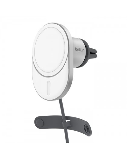 Belkin BoostCharge Pro Smartphone Silver, White USB Wireless charging Fast charging Auto