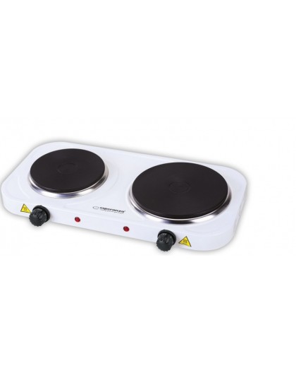 Esperanza EKH014W Electric cooker 2 zones White