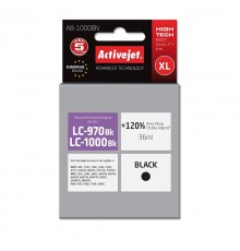 Activejet AB-1000BN ink (replacement for Brother LC1000/LC970Bk Supreme 35 ml black)