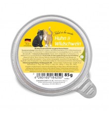 GRANATAPET Filet á la carte Chicken with wild boar - wet cat food - 85g