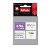Activejet AB-1100YNX Ink (replacement for Brother LC1100Y/980Y Supreme 19.5 ml yellow)