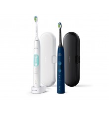 Philips Sonicare ProtectiveClean 5100 ProtectiveClean 5100 HX6851/34 2-pack sonic electric toothbrushes with accessories