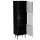 Cama MOUNTAIN display cabinet 54x40x180 black + gold