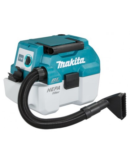 Makita DVC750LZX1 dust extractor Blue, White 7.5 L 55 W