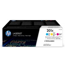 HP 201X 3-pack High Yield Cyan/Magenta/Yellow Original LaserJet Toner Cartridges