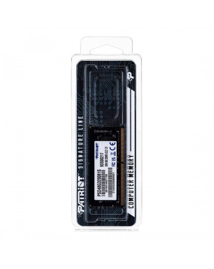 Patriot Memory Signature PSD48G320081S memory module 8 GB 1 x 8 GB DDR4 3200 MHz