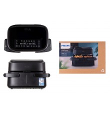 Philips 1000 series NA150/00 fryer Double 7.1 L 2450 W Hot air fryer Black