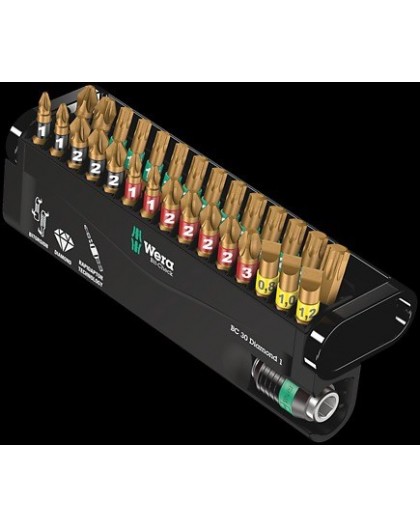 Wera BC 30 Diamond 1 screwdriver bit 30 pc(s)