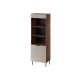 Cama 3 ALMERA bookcase 60x42x185 walnut/cashmere