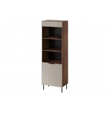 Cama 3 ALMERA bookcase 60x42x185 walnut/cashmere