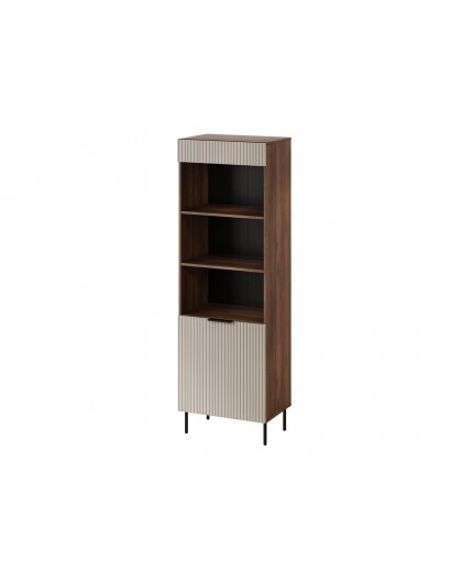 Cama 3 ALMERA bookcase 60x42x185 walnut/cashmere