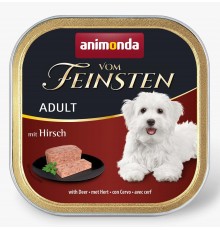 ANIMONDA Vom Feinsten Adult Deer - wet dog food - 150g
