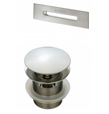 Bathtub accessories set - stopper and overflow