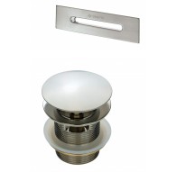 Bathtub accessories set - stopper and overflow