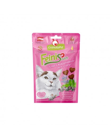 GRANATAPET FeiniSnack Duck and catnip - cat treats - 50g