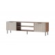 Cama ALMERA TV cabinet 180.5x42x52.5 walnut/cashmere
