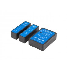Lanberg NT-0404 network cable tester PoE tester Black, Blue