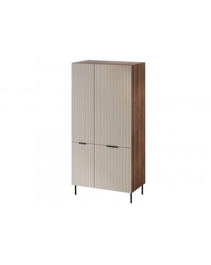Cama 5 ALMERA wardrobe 90x52x185 walnut/cashmere