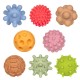 Tullo Sensory balls, 8 pieces, pastel colours