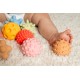 Tullo Sensory balls, 8 pieces, pastel colours