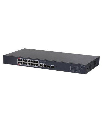 Dahua Technology CS4220-16GT-240 Managed L2 Gigabit Ethernet (10/100/1000) Power over Ethernet (PoE) Black