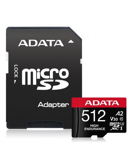 ADATA High Endurance 512 GB MicroSDXC UHS-I Class 10