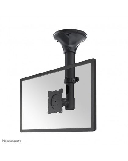 Neomounts FPMA-C025BLACK Monitor/TV mount ceiling 10-30" - h 37-47 cm - tiltable
