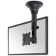 Neomounts FPMA-C025BLACK Monitor/TV mount ceiling 10-30" - h 37-47 cm - tiltable